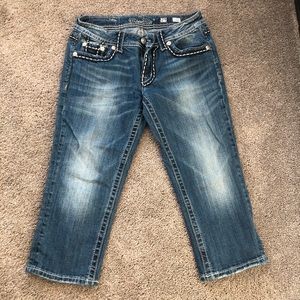 Miss me Sunny Capri jeans size 29 Excellent condition